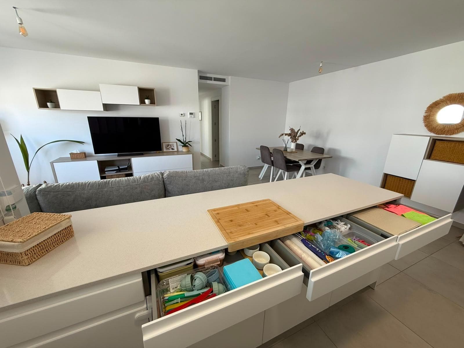 Amplio ático de 190 m² con dos plazas de garaje en Es Viver