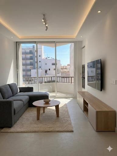 Piso completamente reformado con balcón y 2 dormitorios en Sant Antoni de Portmany